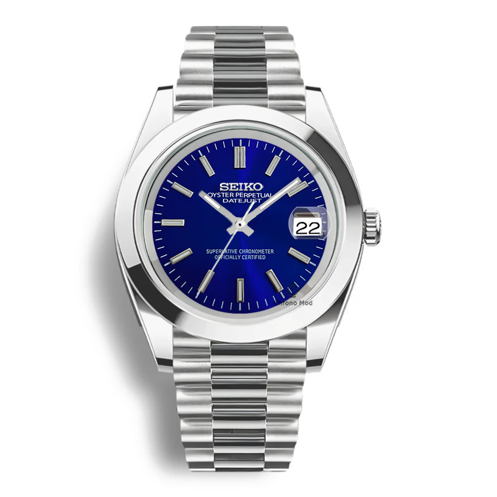 SEIKOJUST SMOOTH BEZEL